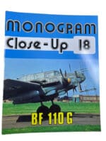 WW2 German Luftwaffe Bf 110G  Monogram Close Up Soft Cover Reference Book
