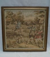 Regency Period British Framed Tapestry Regency Period British Framed Tapestry