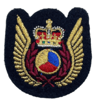 Canadian Forces RCAF Observer Mylar Trade Wing Insignia Patch Canadian Forces RCAF Observer Mylar Trade Wing Insignia Patch