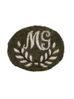 WW2 Canadian British Machine Gunner MG Trade Patch Badge Insignia