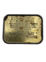 WW2 Canadian Emergency Ration Tin EMPTY