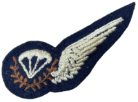 British Parachute Jump Instructor Brevet Half Wing Padded British Parachute Jump Instructor Brevet Half Wing Padded