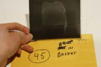 WW2 British Airborne Para Equipment in Basket Original Negative #45