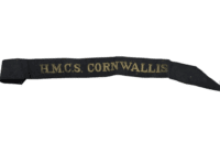 Canadian Navy RC HMCS Cornwallis Cap Tally Cut