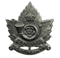 WW2 Canadian Saskatoon Light Infantry Cap Badge