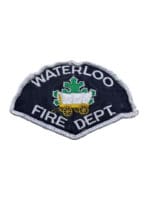 Canadian Waterloo Ontario Fire Service Department Patch
