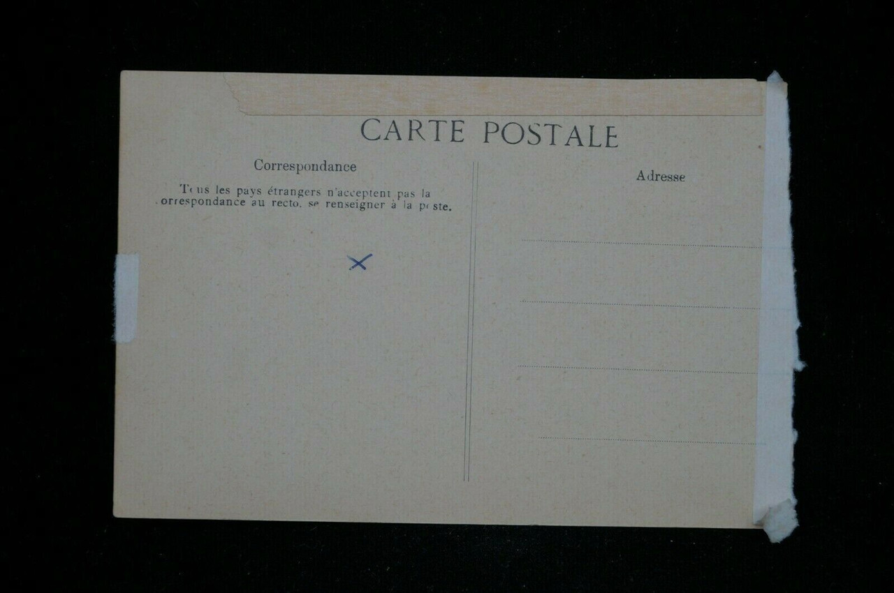 Napoleonic Era French Flag Bearer Officer Postcard Napoleonic Era French Flag Bearer Officer Postcard