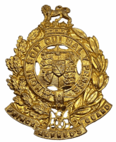 South African Prince Alfred's Guard Helmet Plate Cap Badge