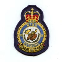 RCAF CAF Canadian 15 Wing Squadron Heraldic Colour Crest Patch