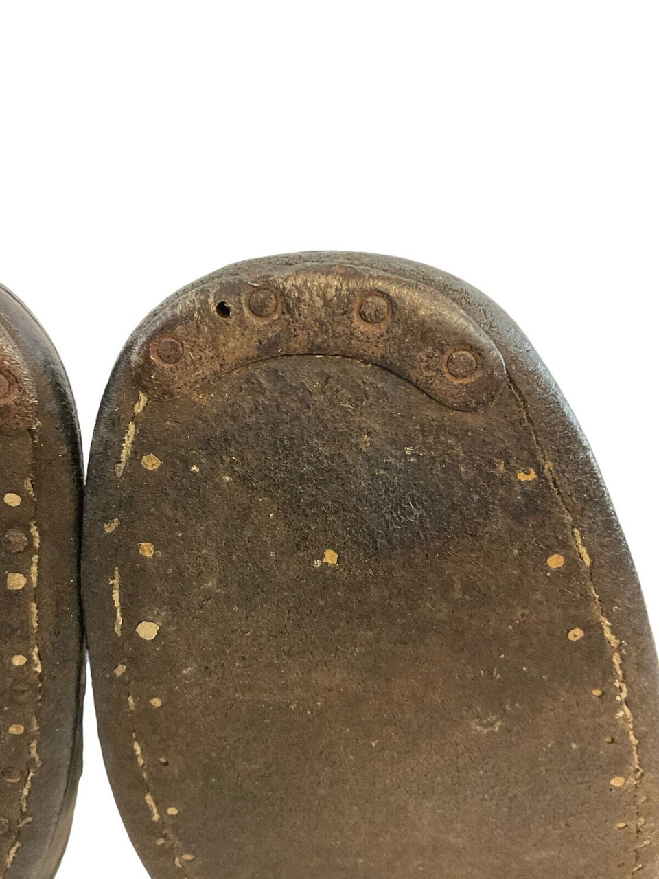 WW2 German Black Leather Officers Boots with Zippers WW2 German Black Leather Officers Boots with Zippers