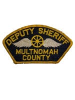 US Moltnomah County Oregon Deputy Sheriff Police Patch 1