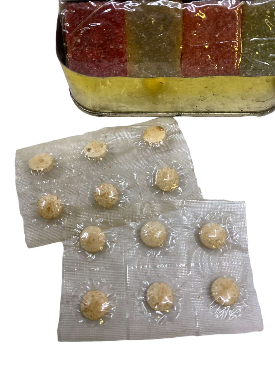 Canadian RCAF Survival Bail Out Ration Tin With Contents OPEN Canadian RCAF Survival Bail Out Ration Tin With Contents OPEN