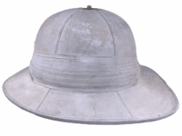 WW2 Canadian British Wolseley Tropical Sun Helmet Size 7 1/8 WW2 Canadian British Wolseley Tropical Sun Helmet Size 7 1/8