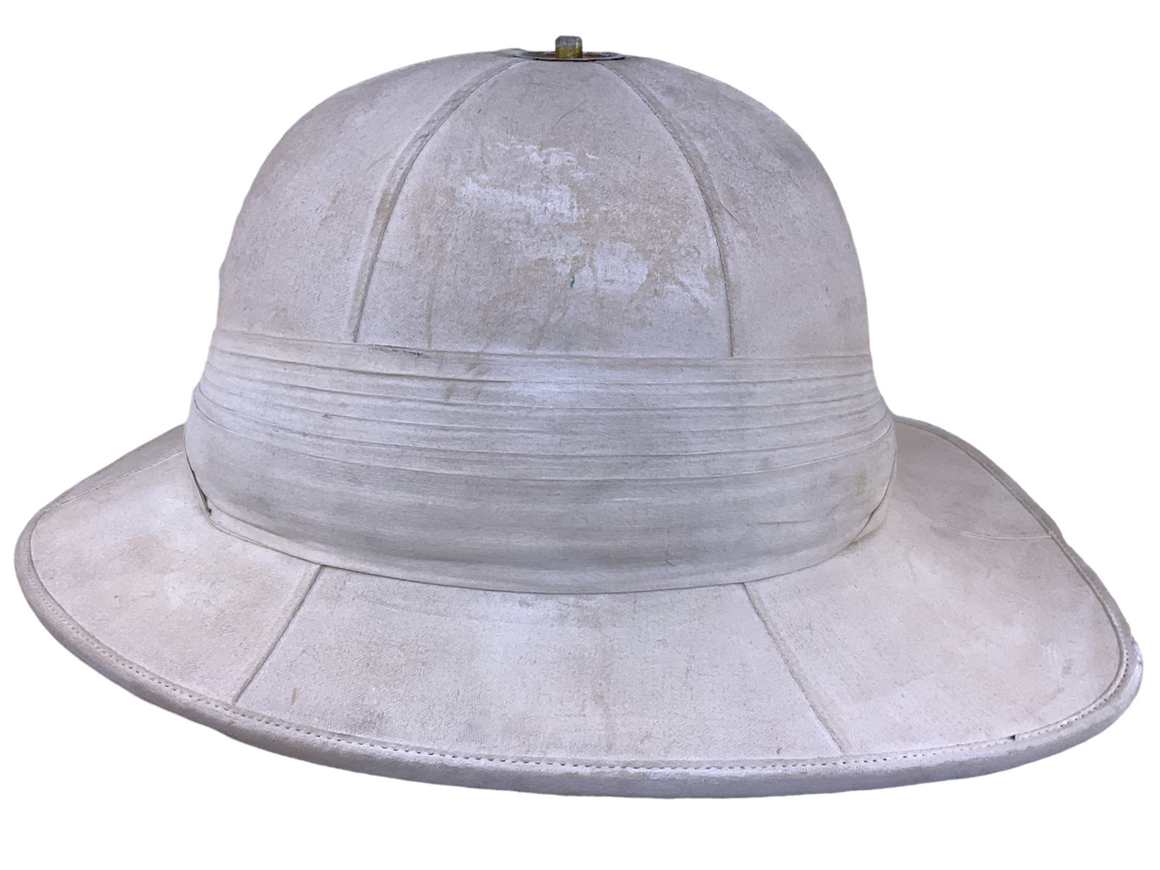 WW2 Canadian British Wolseley Tropical Sun Helmet Size 7 1/8 WW2 Canadian British Wolseley Tropical Sun Helmet Size 7 1/8