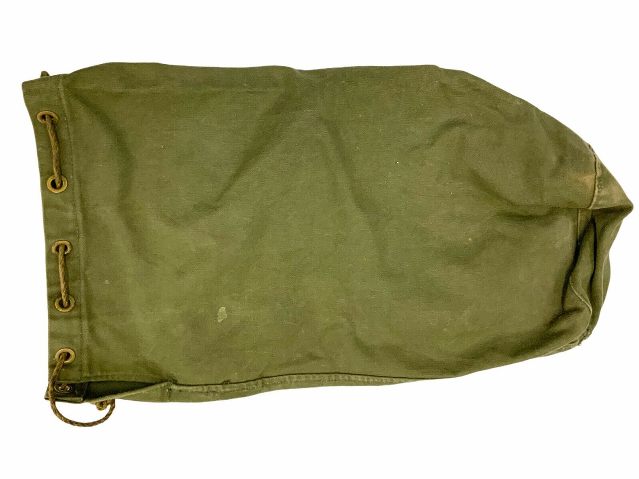 Canadian Forces Green Canvas Duffle Bag 15 x 24 Inches Canadian Forces Green Canvas Duffle Bag 15 x 24 Inches