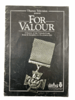 WW1 WW2 British For Valour History Of Victoria Cross Soft Cover Reference Book