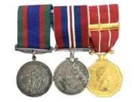 WW2 Canadian Medal Group with Canadian Forces Decoration and Bar Sgt AG Lowry WW2 Canadian Medal Group with Canadian Forces Decoration and Bar Sgt AG Lowry