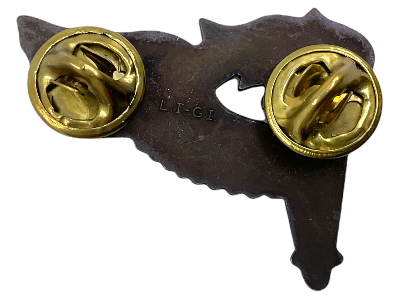 US Airborne Pathfinder Blackened Combat Badge Clutch Back US Airborne Pathfinder Blackened Combat Badge Clutch Back