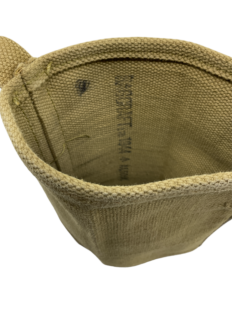 WW2 British Waterbottle Canteen P37 Web Carrier 1944 Dated WW2 British Waterbottle Canteen P37 Web Carrier 1944 Dated
