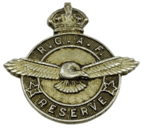 WW2 Canadian RCAF Reserve Screw Back Pin