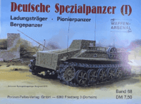 WW2 German Bergepanzer Pionierpanzer Tank GERMAN TEXT SC Reference Book