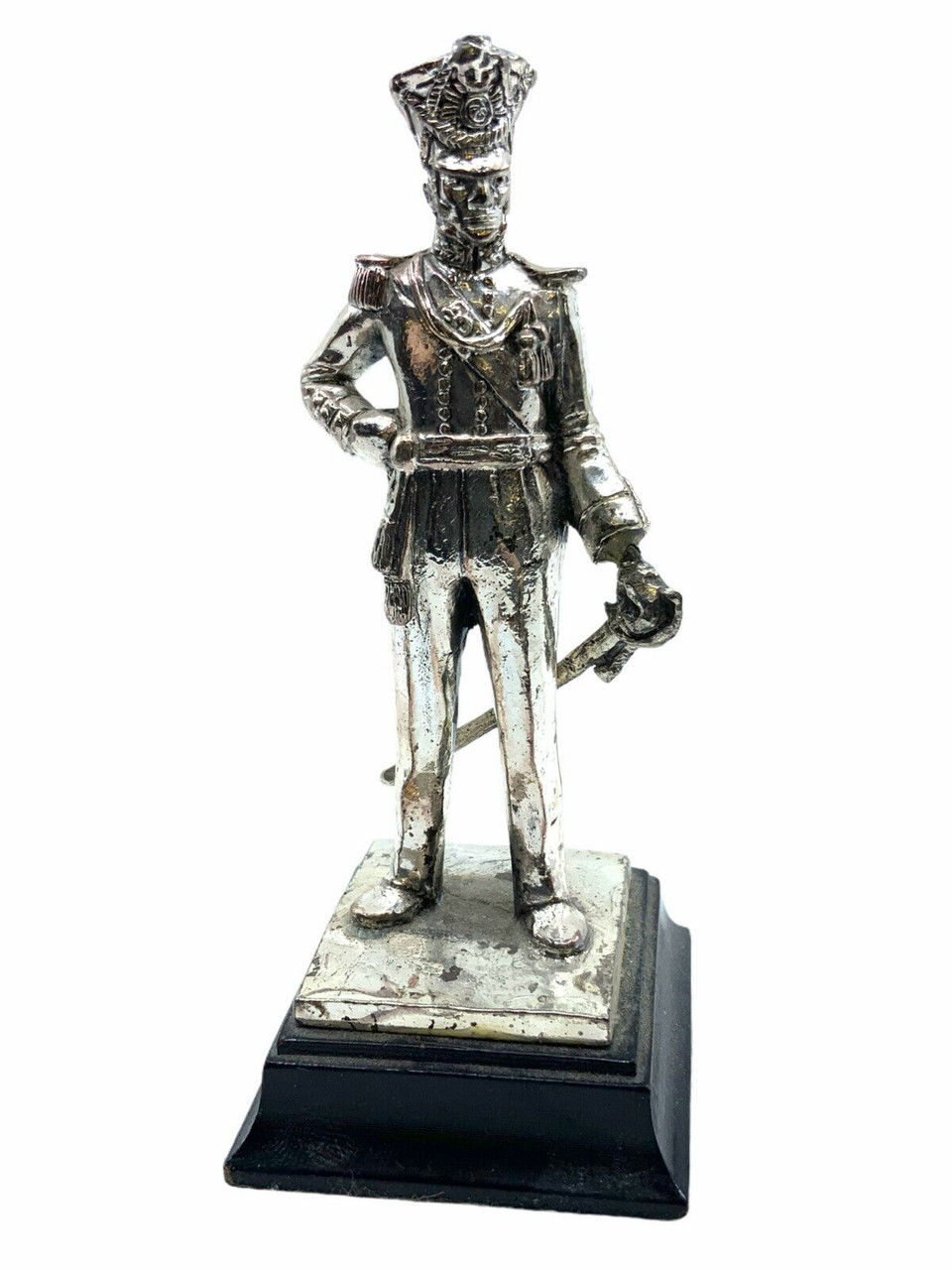 British 1840's Officer Bell Top Shako Soldier Figure 5 Inch British 1840's Officer Bell Top Shako Soldier Figure 5 Inch