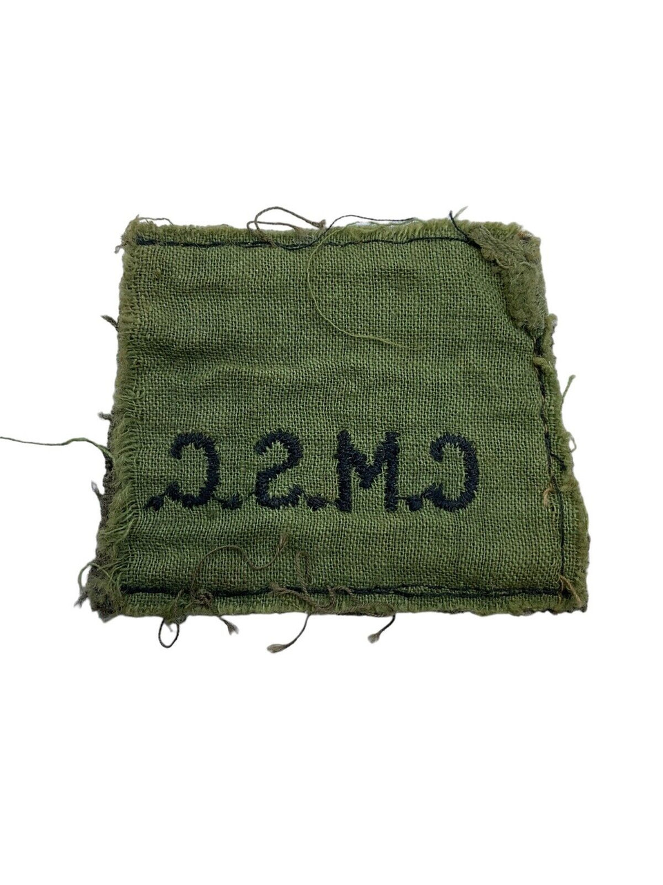 WW2 Canadian CMSC Corps Of Military Staff Clerks Shoulder Slip On WW2 Canadian CMSC Corps Of Military Staff Clerks Shoulder Slip On