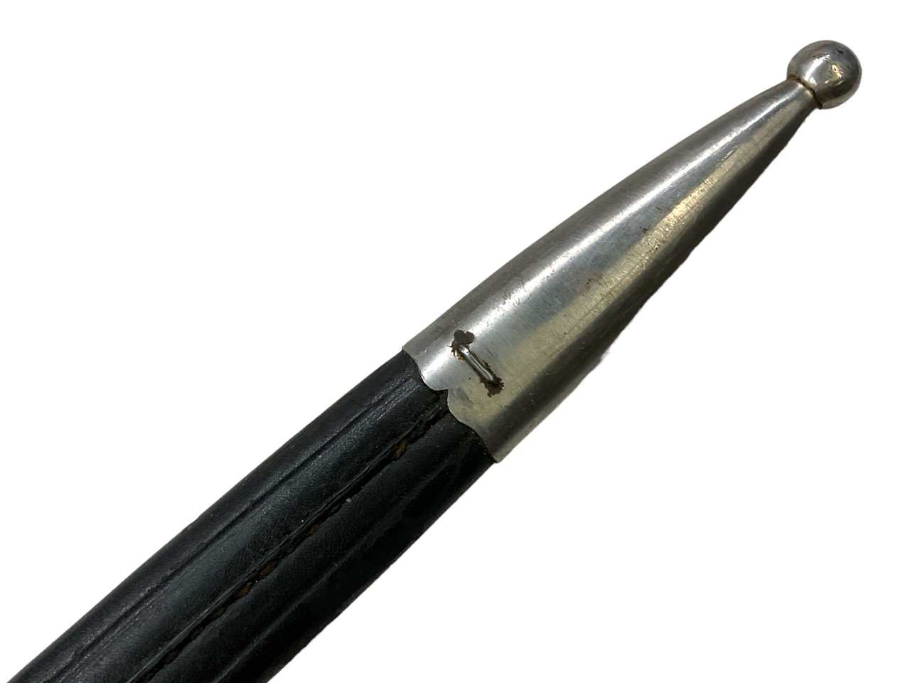 WW1 Imperial German Model 1898 Pipe Back Bayonet Regtly Marked & Leather Scabbard WW1 Imperial German Model 1898 Pipe Back Bayonet Regtly Marked & Leather Scabbard