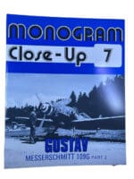 WW2 German Luftwaffe Me 109G Part 2 Monogram Close Up Soft Cover Reference Book