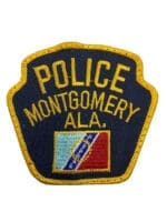 US Montgomery Alabama Police Patch US Montgomery Alabama Police Patch