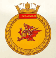 Royal Canadian Navy HMCS Lloyd George Ships Crest Print 14 x 10 Inches Royal Canadian Navy HMCS Lloyd George Ships Crest Print 14 x 10 Inches