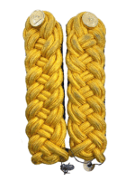 Canadian Forces Bandsman Shoulder Board Pair Sealed Pattern & Buttons