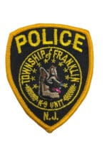 US Township of Franklin New Jersey K9 Unit Police Shirt Patch US Township of Franklin New Jersey K9 Unit Police Shirt Patch