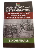WW1 British BEF Mud Blood Determination 46th North Midland HC Reference Book WW1 British BEF Mud Blood Determination 46th North Midland HC Reference Book