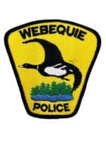 Canadian Webequie Ontario Native Police Patch