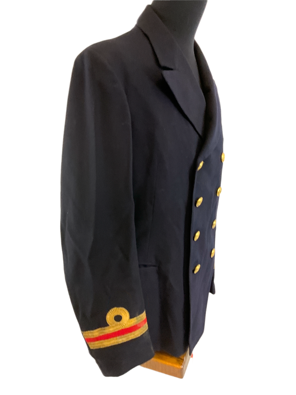 WW2 Canadian RCN Navy Medical Officers Double Breasted Jacket Medium Long WW2 Canadian RCN Navy Medical Officers Double Breasted Jacket Medium Long