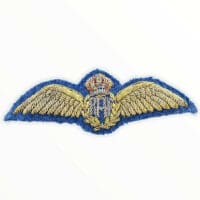 Pre WW2 British RAF Bullion Pilots Wings Padded Full Dress 2
