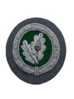 West German Single Handed Combat Qualification Breast Badge Bullion Wire