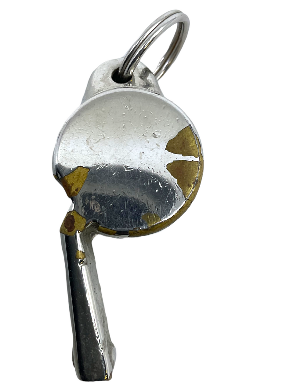 Canadian British Acme Thunderer Personal Survival Signal Whistle Nickle Brass Canadian British Acme Thunderer Personal Survival Signal Whistle Nickle Brass