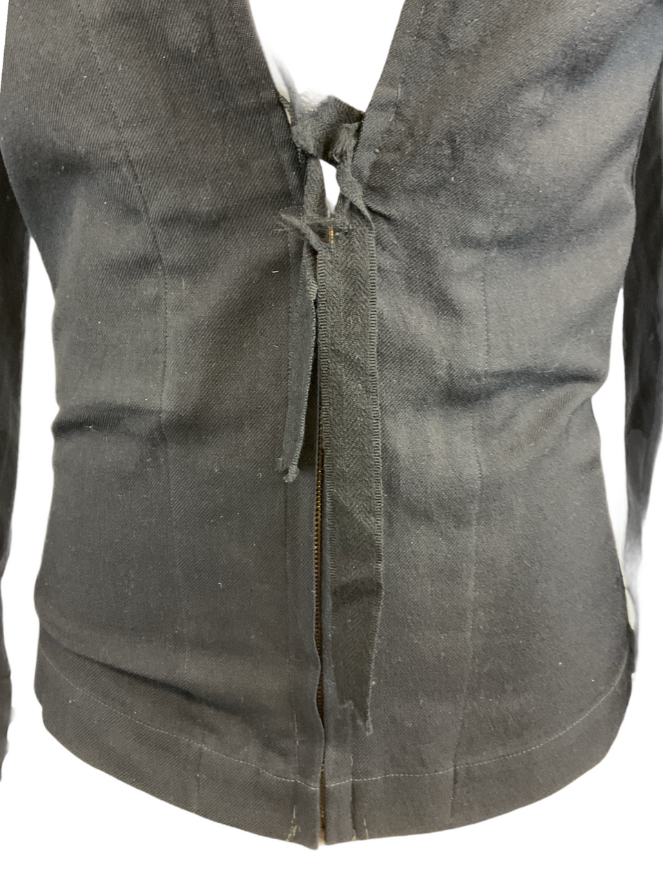 Korean War Canadian Navy RCN Blue Wool Zip Front Jumper Chest 40 Korean War Canadian Navy RCN Blue Wool Zip Front Jumper Chest 40