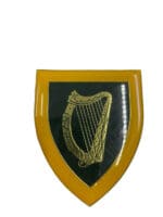 South African Army SADF Irish Regiment Shoulder Badge Enamel
