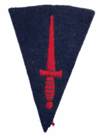 WW2 British RN Navy Commando Dagger Patch