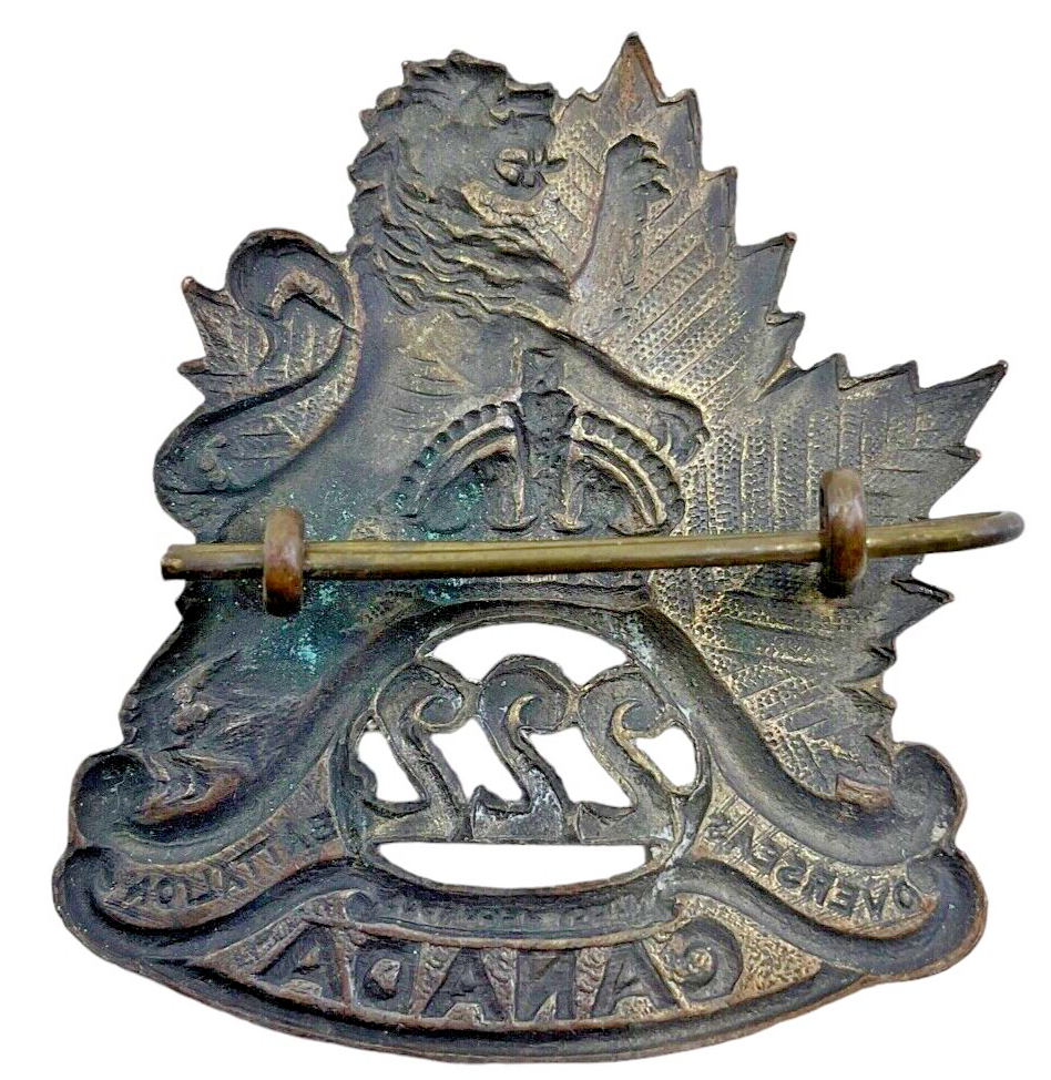 WW1 Canadian CEF 222nd Battalion Cap Cap WW1 Canadian CEF 222nd Battalion Cap Cap