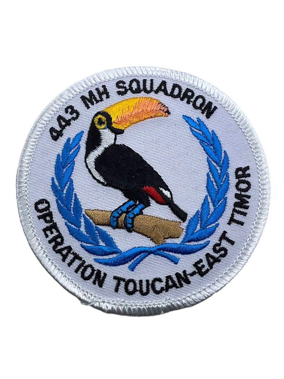 Canadian Forces RCAF 443 Maritime Helicopter Squadron East Timor Crest Patch Canadian Forces RCAF 443 Maritime Helicopter Squadron East Timor Crest Patch