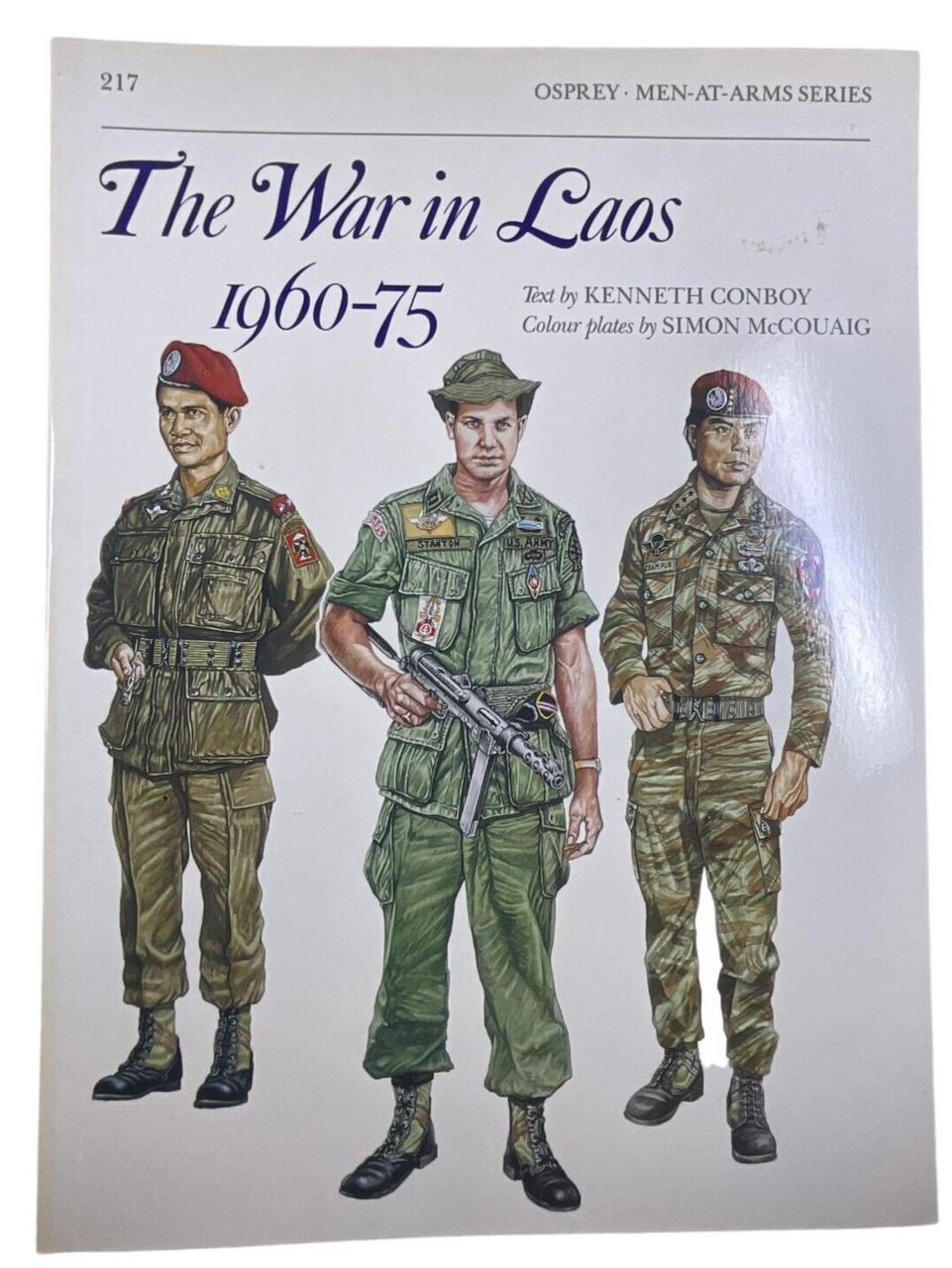 The War in Laos 1960 to 75 Osprey Men At Arms No 217 Softcover Reference Book The War in Laos 1960 to 75 Osprey Men At Arms No 217 Softcover Reference Book
