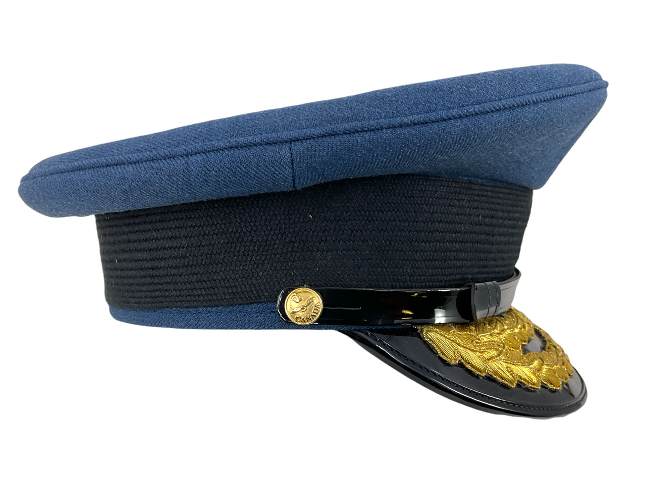 Canadian Forces RCAF General Officers Peak Cap Size 7 Scully Maker Canadian Forces RCAF General Officers Peak Cap Size 7 Scully Maker