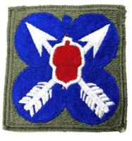 WW2 US Army 21st Corps SSI Sleeve Patch Insignia