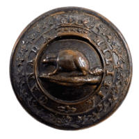 Victorian Canadian Militia Officers Jacket Button