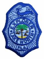 US Explorer Lake Worth Florida Security Police Patch US Explorer Lake Worth Florida Security Police Patch