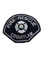 Canadian Coquitlam British Columbia Fire Rescue Service Department Patch